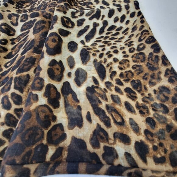 Animal Print Sarong Shawl Pareo Rectangular Beach Wrap - Picture 9 of 13
